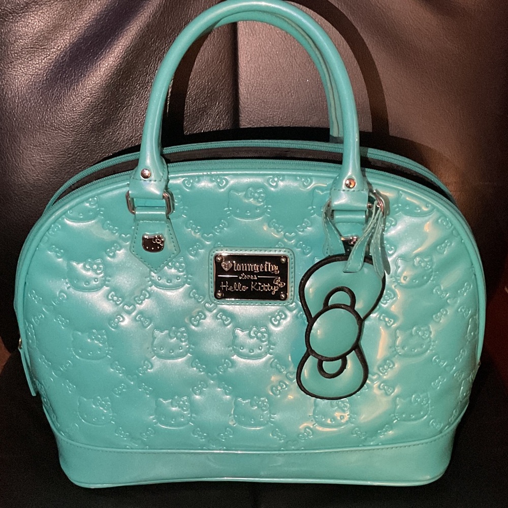 Loungefly Teal Hello Kitty Satchel